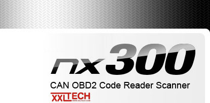 NX300 - Fehlercodeauslese & Fehlercodelöschgerät für Fahrzeuge